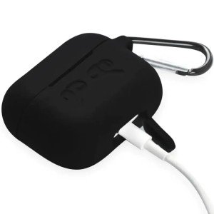 Силиконовый чехол Gurdini для AirPods Pro 2 Black