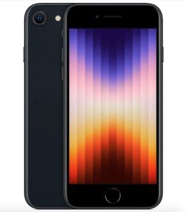 Смартфон Apple iPhone SE (2022) 64GB Midnight (Черный) Смартфон Apple iPhone SE (2022) 64GB Midnight (Черный)