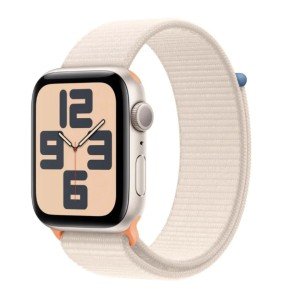 Часы Apple Watch SE 2023 GPS 40mm Starlight Aluminum Case with Sport Loop Starlight (Сияющая звезда) Часы Apple Watch SE 2023 GPS 40mm Starlight Aluminum Case with Sport Loop Starlight (Сияющая звезда)
