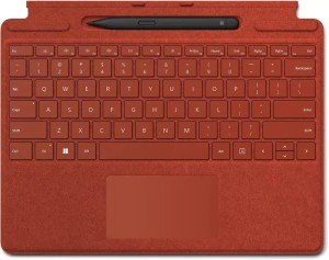 Чехол-клавиатура Microsoft Surface Pro 8/9/10/11/Pro X Signature Keyboard (Poppy Red) + Slim Pen Bundle Чехол-клавиатура Microsoft Surface Pro 8/9/10/11/Pro X Signature Keyboard (Poppy Red) + Slim Pen Bundle