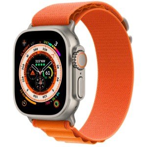 Умные часы Apple Watch Ultra GPS + Cellular 49мм Titanium Case with Orange Alpine Loop MQEU3 Умные часы Apple Watch Ultra GPS + Cellular 49мм Titanium Case with Orange Alpine Loop MQEU3