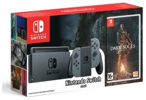 Игровая приставка Nintendo Switch (Neon Red / Neon Blue)