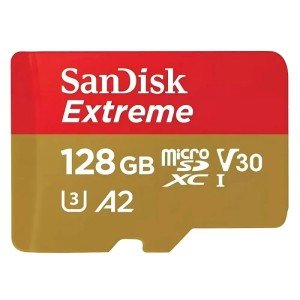 Карта памяти micro SDXC 128Gb Sandisk Extreme UHS-I U3 V30 A2 + ADP (190/90 MB/s) Карта памяти micro SDXC 128Gb Sandisk Extreme UHS-I U3 V30 A2 + ADP (190/90 MB/s)