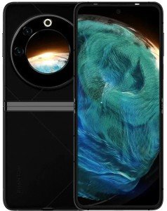 Смартфон Tecno Phantom V Flip 5G 8/256GB Iconic Black (Черный)