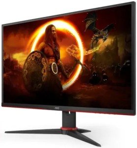 Монитор AOC 27" 27G2SAE 1920x1080 VA WLED 165Гц 1ms FreeSync Premium VGA HDMI DisplayPort