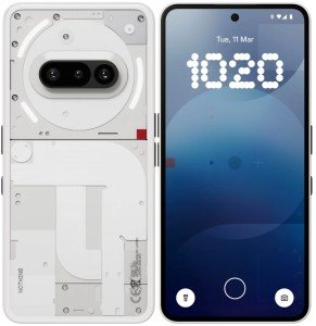 Смартфон Nothing Phone 3A 12/256 ГБ (Белый | White) Смартфон Nothing Phone 3A 12/256 ГБ (Белый | White)