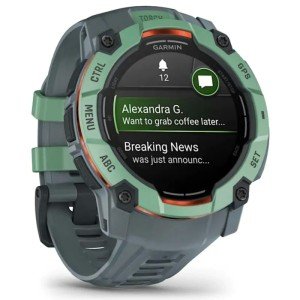 Умные часы Garmin Instinct 3 – 50 mm, AMOLED Neotropic with Twilight Band (010-03020-01)