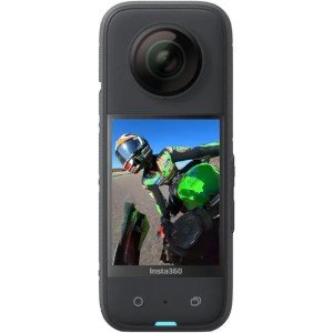 Экшн-камера Insta360 X3 5.7K, угол обзора 360°, сенсорный дисплей, Black