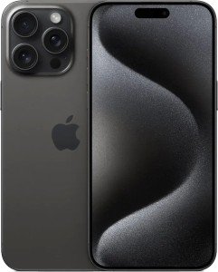 Смартфон Apple iPhone 15 Pro Max 1TB, Black Titanium (черный) Смартфон Apple iPhone 15 Pro Max 1TB, Black Titanium (черный)