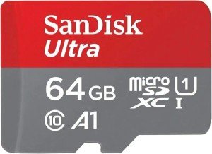 Карта памяти SanDisk Ultra microSDXC 64 ГБ Карта памяти SanDisk Ultra microSDXC 64 ГБ