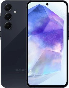 Смартфон Samsung Galaxy A55 5G 8/128 ГБ Темно-синий Смартфон Samsung Galaxy A55 5G 8/128 ГБ Темно-синий