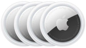 Трекер Apple AirTag белый/серебристый 4 шт. (MX542)