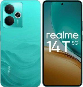 Смартфон Realme 14T 5G, 8/256 GB, Green, зеленый Смартфон Realme 14T 5G, 8/256 GB, Green, зеленый