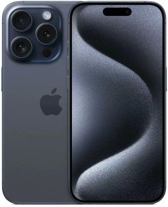 Смартфон Apple iPhone 15 Pro 512 ГБ, Dual: nano SIM + eSIM, синий титан Смартфон Apple iPhone 15 Pro 512 ГБ, Dual: nano SIM + eSIM, синий титан