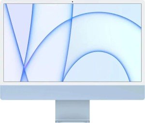 Моноблок Apple iMac A2438 24" 4.5K, Apple M1 8 core, 8ГБ DDR4, 256ГБ SSD, macOS синий MGPK3C / A