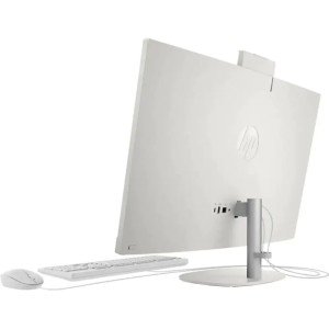 Моноблок HP 24-cr0012i, 23.8" (1920x1080) IPS / Intel Core i3-N300 / 8 DDR4 / 512 ГБ SSD / Intel UHD Graphics / Без ОС / Клавиатура, мышь, Белый (B17BJPA)