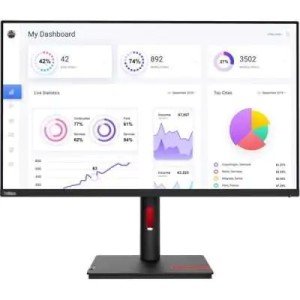 Монитор Lenovo 31.5" T32p-30 Black/Red 63D2GCR1CS
