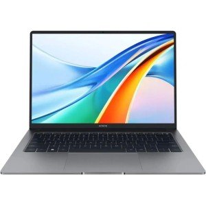 Ноутбук Honor MagicBook X14 Pro 2024, 14" WUXGA (1920x1200) IPS/Intel Core i5-13420H 2.1 ГГц, 8 ядер/8 ГБ LPDDR4X 4266 МГц/512 ГБ SSD/Intel UHD Graphics/Windows 11 Home, серый (5301AHQK)