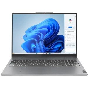 Ноутбук Lenovo IdeaPad 5 2-in-1 16IRU9, 16" (2048x1280) OLED/Intel Core 7 150U/16 ГБ LPDDR5X/512 ГБ SSD/Intel Graphics/Без системы, Серый (83DU0042RK)
