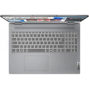 Ноутбук Lenovo IdeaPad 5 2-in-1 16IRU9, 16" (2048x1280) OLED/Intel Core 7 150U/16 ГБ LPDDR5X/512 ГБ SSD/Intel Graphics/Без системы, Серый (83DU0042RK)