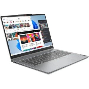 Ноутбук Lenovo IdeaPad 5 2-in-1 14AHP9, 14" (1920x1200) OLED/AMD Ryzen 7 8845HS/16 ГБ LPDDR5X/512 ГБ SSD/AMD Radeon Graphics/Без системы, Серый (83DR005NRK)