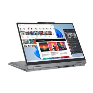 Ноутбук Lenovo IdeaPad 5 14AHP9, 14" (1920x1200) OLED/AMD Ryzen 7 8845HS/16 ГБ LPDDR5X/1024 ГБ SSD/AMD Radeon Graphics/Без системы, Серый (83DR005PRK)