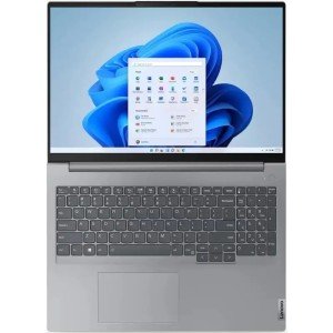 Ноутбук Lenovo Thinkbook 16 G6 IRL, 16" (1920x1200) IPS/Intel Core i5-13420H/16 ГБ DDR5/512 ГБ SSD/Intel UHD Graphics/Без системы, Серый (21KH00SMEV)