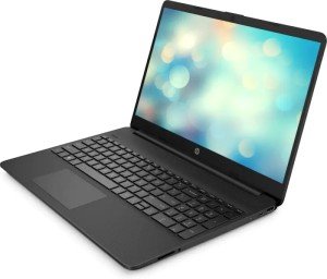 Ноутбук HP 15s-fq5035ny 15.6" 1920x1080 TN Intel Core i7 1255U 1.7ГГц/8ГБ/512ГБ SSD/Intel Iris Xe graphics/Free DOS 737U1EA, черный