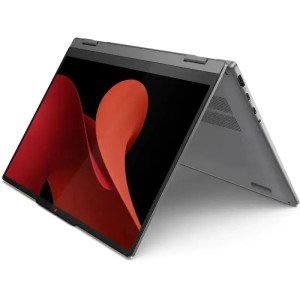Ноутбук Lenovo IdeaPad 5 2-in-1 16AHP9, 16" (2048x1280) OLED/AMD Ryzen 7 8845HS/16 ГБ LPDDR5X/1024 ГБ SSD/AMD Radeon Graphics/Без системы, Серый (83DS003VRK)