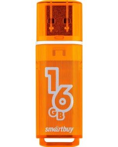 USB Флеш-накопитель Smartbuy Glossy series USB 2.0 16GB Orange (SB16GBGS-Or) USB Флеш-накопитель Smartbuy Glossy series USB 2.0 16GB Orange (SB16GBGS-Or)