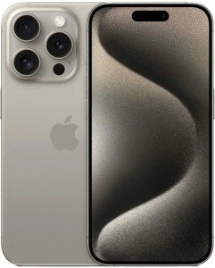 Смартфон Apple iPhone 15 Pro Max 256 ГБ, титан, Dual SIM (nano SIM) Смартфон Apple iPhone 15 Pro Max 256 ГБ, титан, Dual SIM (nano SIM)