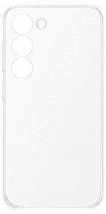 Чехол защитный VLP Liquid Silicone Case для Samsung Galaxy S23, прозрачный
