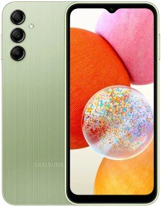 Смартфон Samsung A14 4/64 ГБ, Dual nano SIM, светло-зеленый Смартфон Samsung A14 4/64 ГБ, Dual nano SIM, светло-зеленый