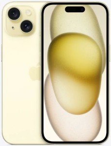 Смартфон Apple iPhone 15 256 ГБ, желтый, Dual SIM (nano SIM+eSIM) Смартфон Apple iPhone 15 256 ГБ, желтый, Dual SIM (nano SIM+eSIM)