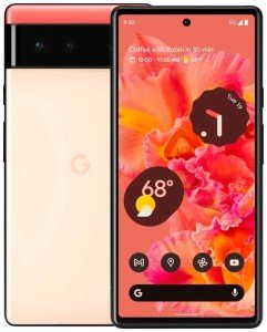 Смартфон Google Pixel 6, 8/128 ГБ UK, Coral, коралловый Смартфон Google Pixel 6, 8/128 ГБ UK, Coral, коралловый
