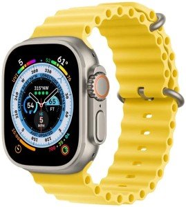 Умные часы Apple Watch Ultra 49 мм Titanium Case, титановый/желтый Ocean Band Умные часы Apple Watch Ultra 49 мм Titanium Case, титановый/желтый Ocean Band
