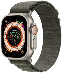 Умные часы Apple Watch Ultra 49 мм Titanium Case, титановый/, M Alpine Loop, Green, зеленый Умные часы Apple Watch Ultra 49 мм Titanium Case, титановый/, M Alpine Loop, Green, зеленый
