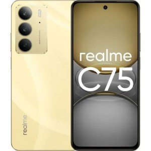 Смартфон Realme C75 8/256Gb (6.72" IPS, NFC, 6000мАч, 50МП), Золотой Смартфон Realme C75 8/256Gb (6.72" IPS, NFC, 6000мАч, 50МП), Золотой