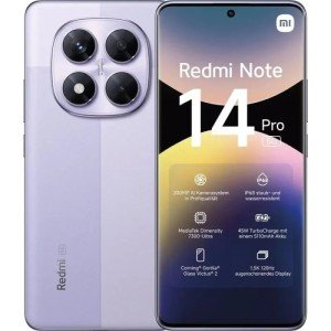 Смартфон Xiaomi Redmi Note 14 Pro 12/512Gb 5G (6.67" AMOLED, 5110мАч) Global, Purple Смартфон Xiaomi Redmi Note 14 Pro 12/512Gb 5G (6.67" AMOLED, 5110мАч) Global, Purple