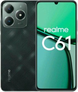 Смартфон Realme C61, 8/128 GB, Dark Green Смартфон Realme C61, 8/128 GB, Dark Green