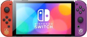 Игровая приставка Nintendo Switch OLED, 64 ГБ, Pokemon Scarlet/Violet, /фиолетовый, Red, красный Игровая приставка Nintendo Switch OLED, 64 ГБ, Pokemon Scarlet/Violet, /фиолетовый, Red, красный