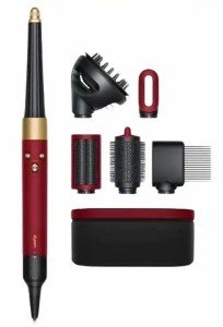 Фен-Стайлер Dyson HS08 Long Diffuse, Red Velvet/Gold, красный