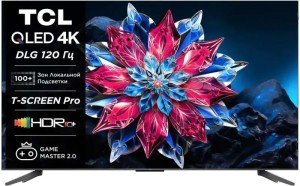 Телевизор TCL 75C655 Pro 75" (190.5 см) черный Телевизор TCL 75C655 Pro 75" (190.5 см) черный