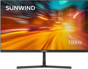 Монитор SunWind 23.8" SM-24FI221 FHD IPS LED черный