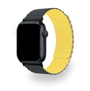Ремешок uBear Mode Strap для Apple Watch 38/40/41/42mm Серый/Желтый
