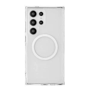 Накладка силикон uBear Real Case with MagSafe для Samsung S24 Ultra Прозрачный