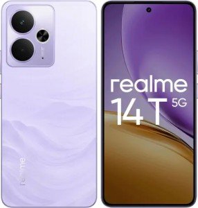 Смартфон realme 14T 5G 8/256 ГБ, RMX5078, Фиолетовый Смартфон realme 14T 5G 8/256 ГБ, RMX5078, Фиолетовый