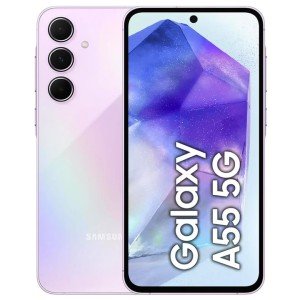 Смартфон Samsung Galaxy A55 5G 12/256 ГБ, Dual: nano SIM + eSIM, lilac Смартфон Samsung Galaxy A55 5G 12/256 ГБ, Dual: nano SIM + eSIM, lilac