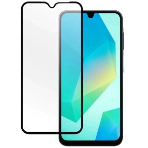 Защитное стекло Pero для Samsung Galaxy A16/A26 Full Glue Black