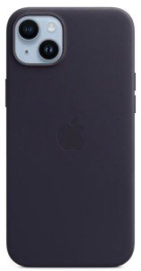 Кожаный чехол MagSafe для iPhone 14 Plus - Ink (MPPC3ZM/A)
